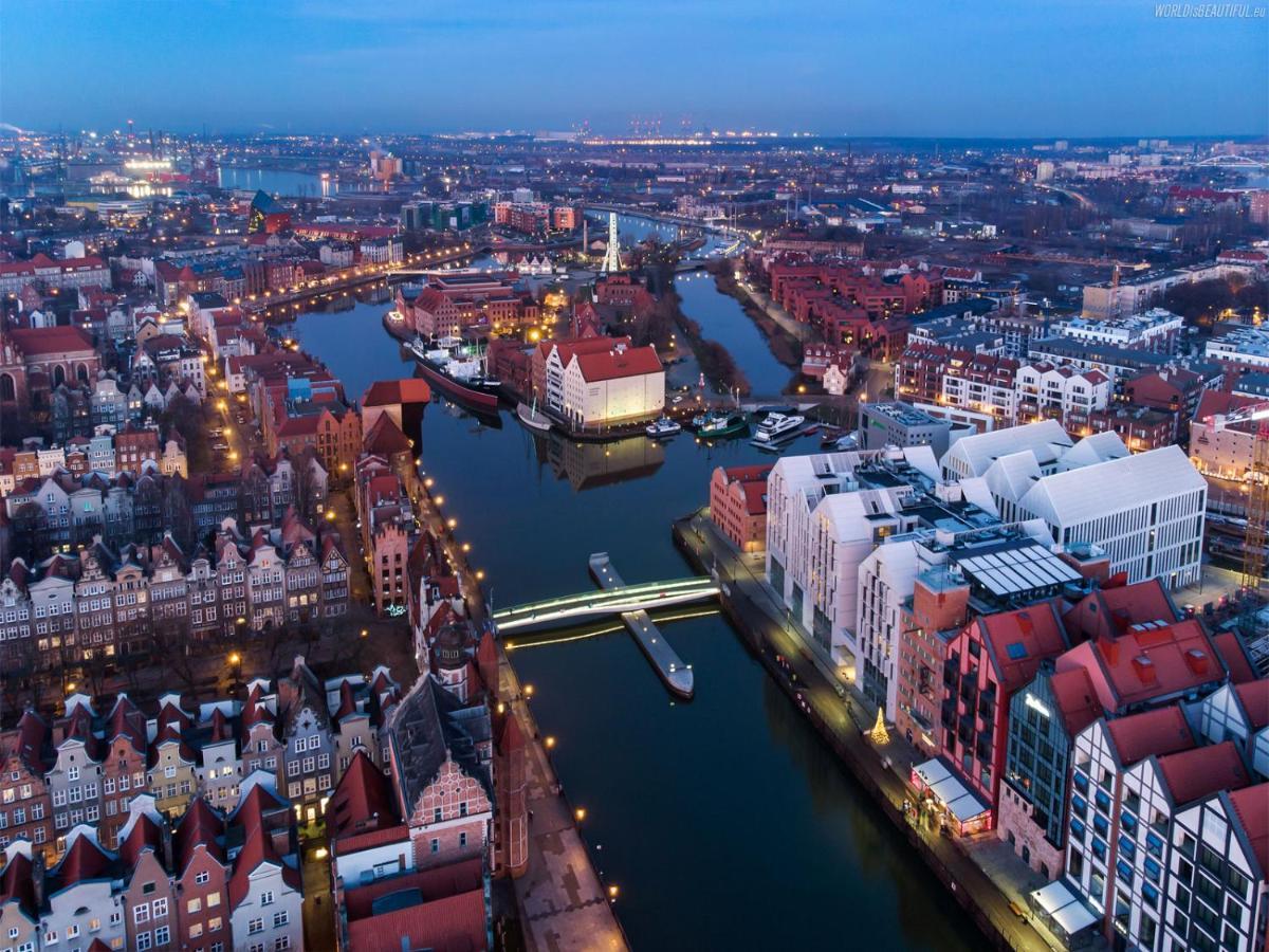 Apartament Gdansk Przy Sercu Starowki Calkowicie Nowy 2021, Beautiful Apartment In The Old Town Bulit 2021 Exteriör bild